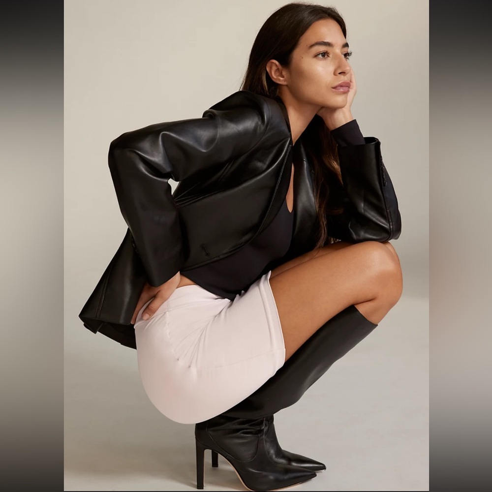 Aritzia Babaton Pink small mini skirt